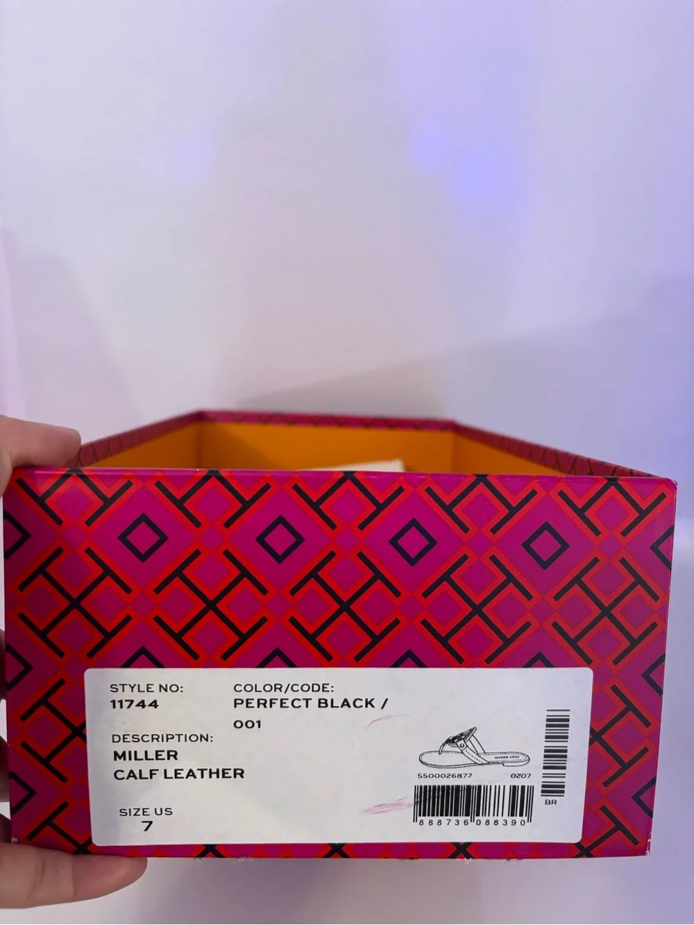 NIB Tory Burch Miller Sandals Size 7